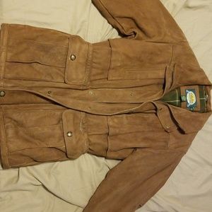 Cabelas leather thinsulated jacket